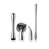 Nuance Bar Accessory Set Stainless Steel 4 Piece NU461870