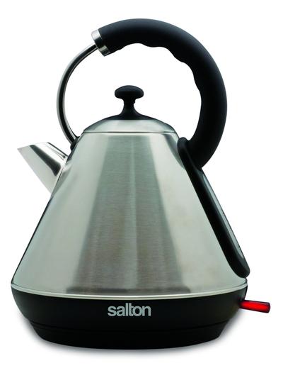 Salton Retro Pyramid Kettle 1.8L Metallic Silver JK1565