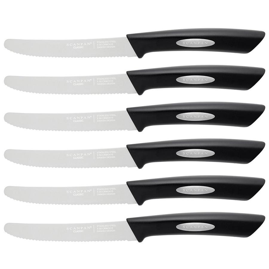 Scanpan Classic 6-Piece Knife Block Set