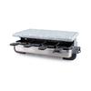 Swissmar Stelvio 8 Person Brushed Stainless Steel Raclette with Granite Stone Top KF-77081